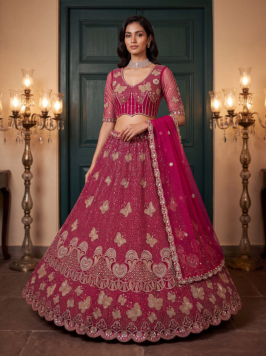 Latest Semi Stitched Lehenga Choli With Dupatta.