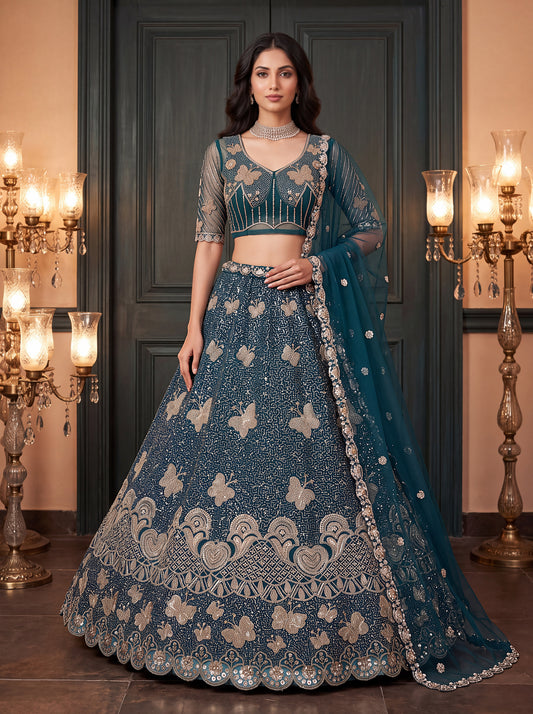Latest Semi Stitched Lehenga Choli With Dupatta.