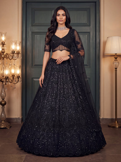 Latest Semi Stitched Lehenga Choli With Dupatta.