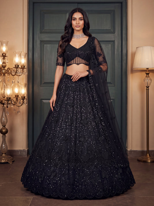 Latest Semi Stitched Lehenga Choli With Dupatta.
