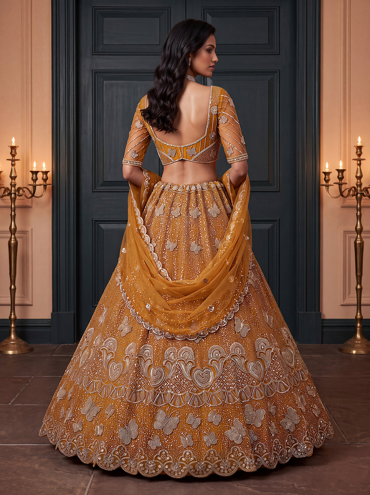 Latest Semi Stitched Lehenga Choli With Dupatta.