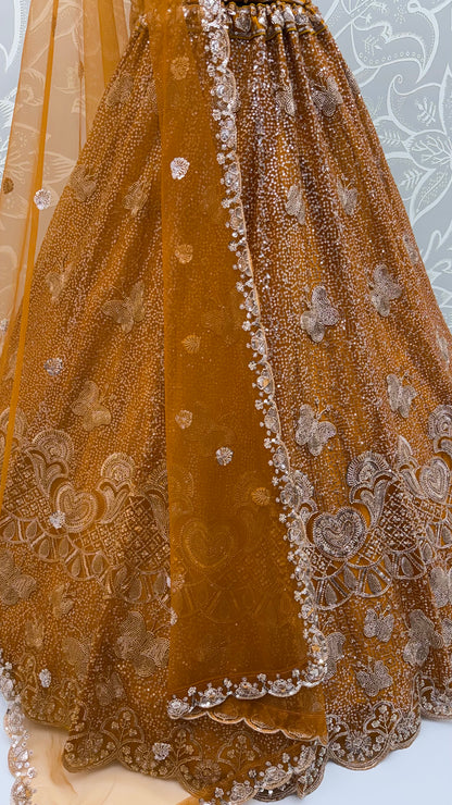 Latest Semi Stitched Lehenga Choli With Dupatta.