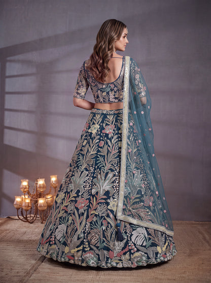 Latest Semi Stitched Lehenga Choli With Dupatta.