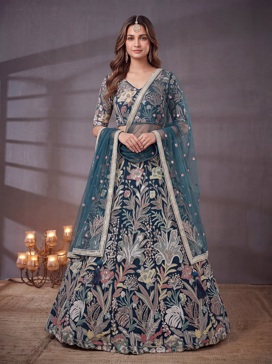 Latest Semi Stitched Lehenga Choli With Dupatta.
