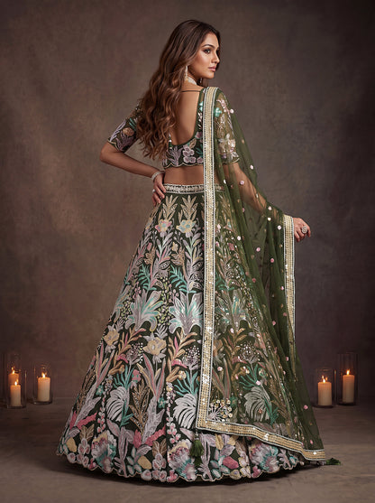 Latest Semi Stitched Lehenga Choli With Dupatta.