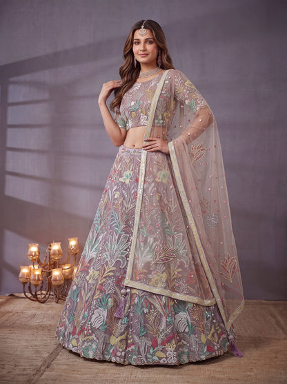 Latest Semi Stitched Lehenga Choli With Dupatta.