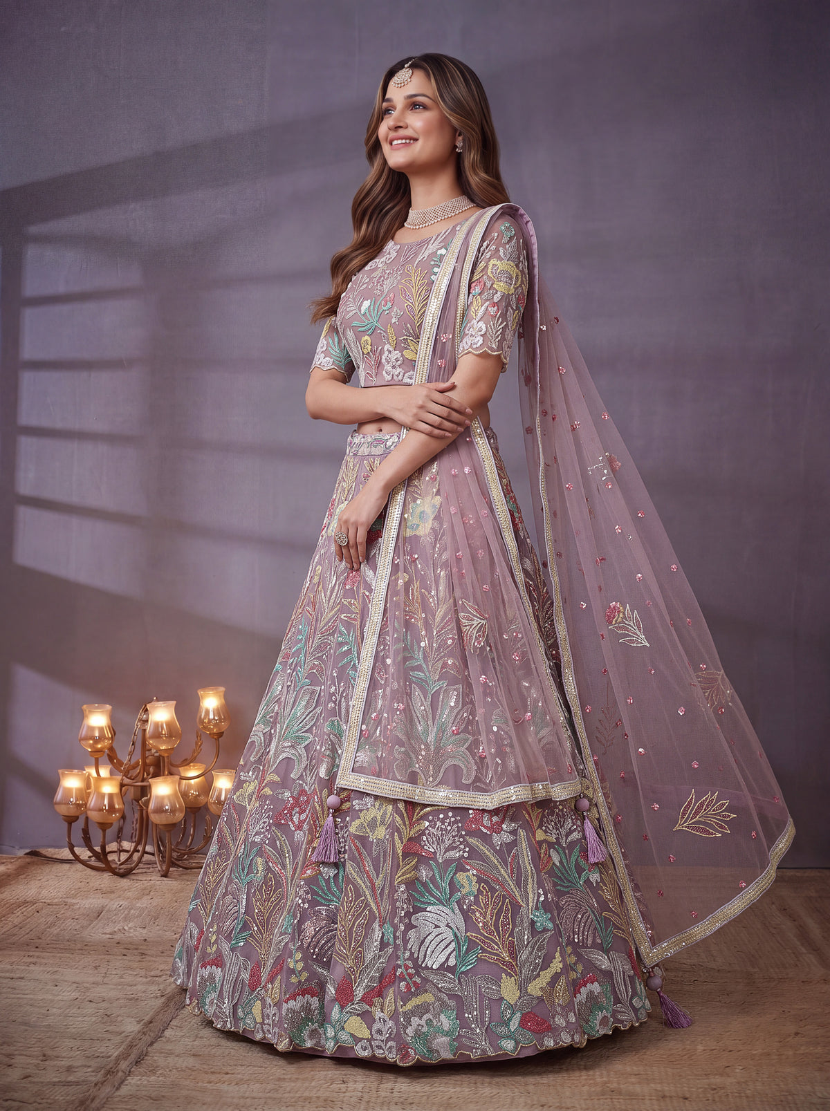 Latest Semi Stitched Lehenga Choli With Dupatta.