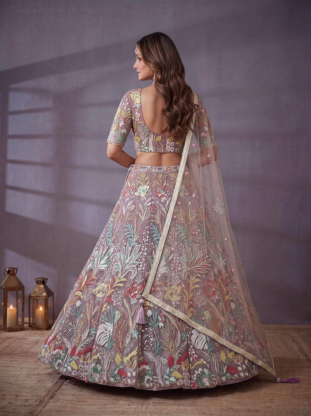 Latest Semi Stitched Lehenga Choli With Dupatta.