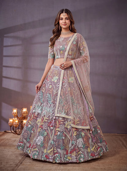 Latest Semi Stitched Lehenga Choli With Dupatta.