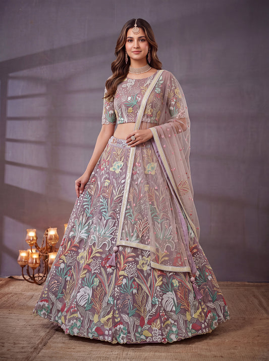 Latest Semi Stitched Lehenga Choli With Dupatta.