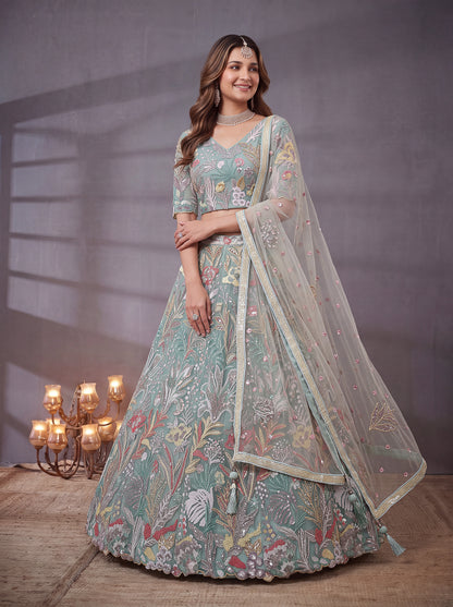 Latest Semi Stitched Lehenga Choli With Dupatta.