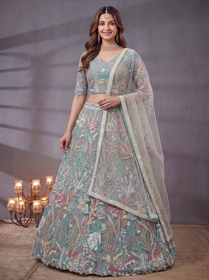 Latest Semi Stitched Lehenga Choli With Dupatta.