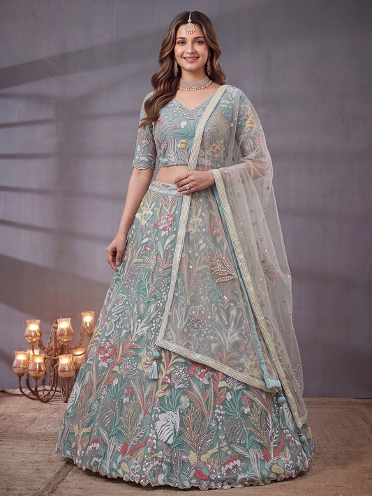 Latest Semi Stitched Lehenga Choli With Dupatta.
