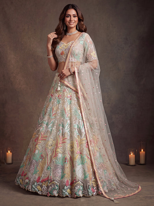 Latest Semi Stitched Lehenga Choli With Dupatta.