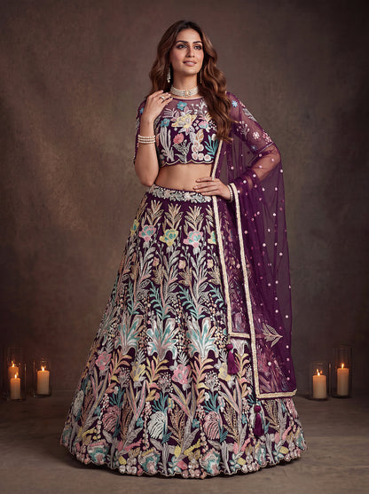 Latest Semi Stitched Lehenga Choli With Dupatta.