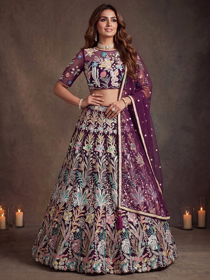 Latest Semi Stitched Lehenga Choli With Dupatta.
