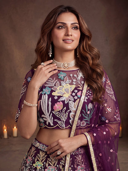 Latest Semi Stitched Lehenga Choli With Dupatta.