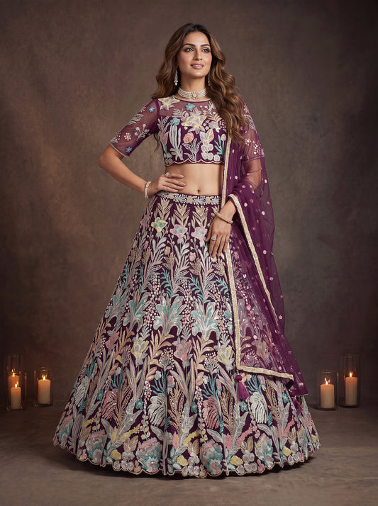 Latest Semi Stitched Lehenga Choli With Dupatta.