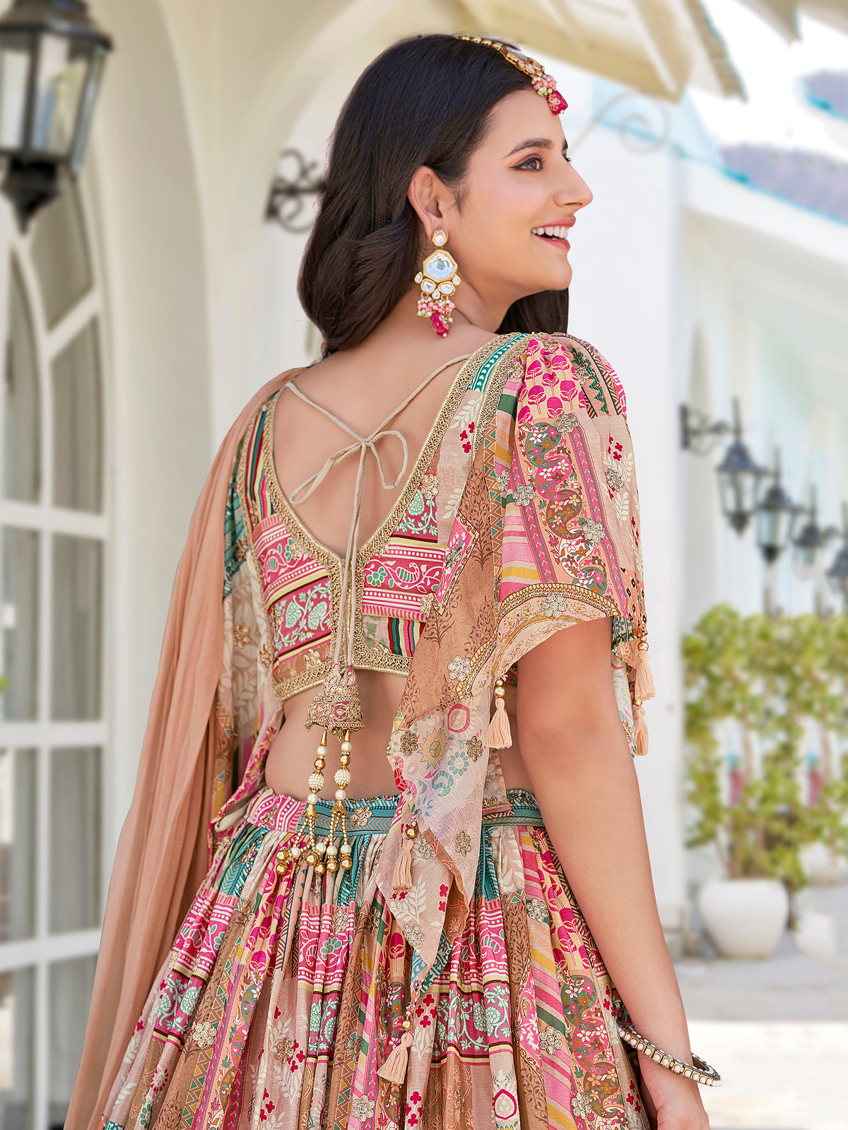 Latest Semi Stitched Lehenga Choli With Dupatta.