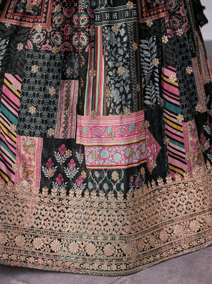 Latest Semi Stitched Lehenga Choli With Dupatta.