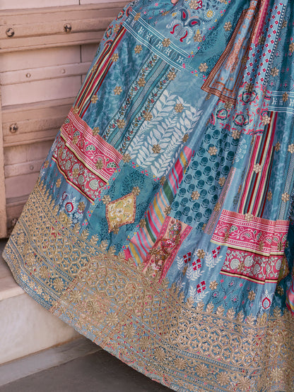 Latest Semi Stitched Lehenga Choli With Dupatta.
