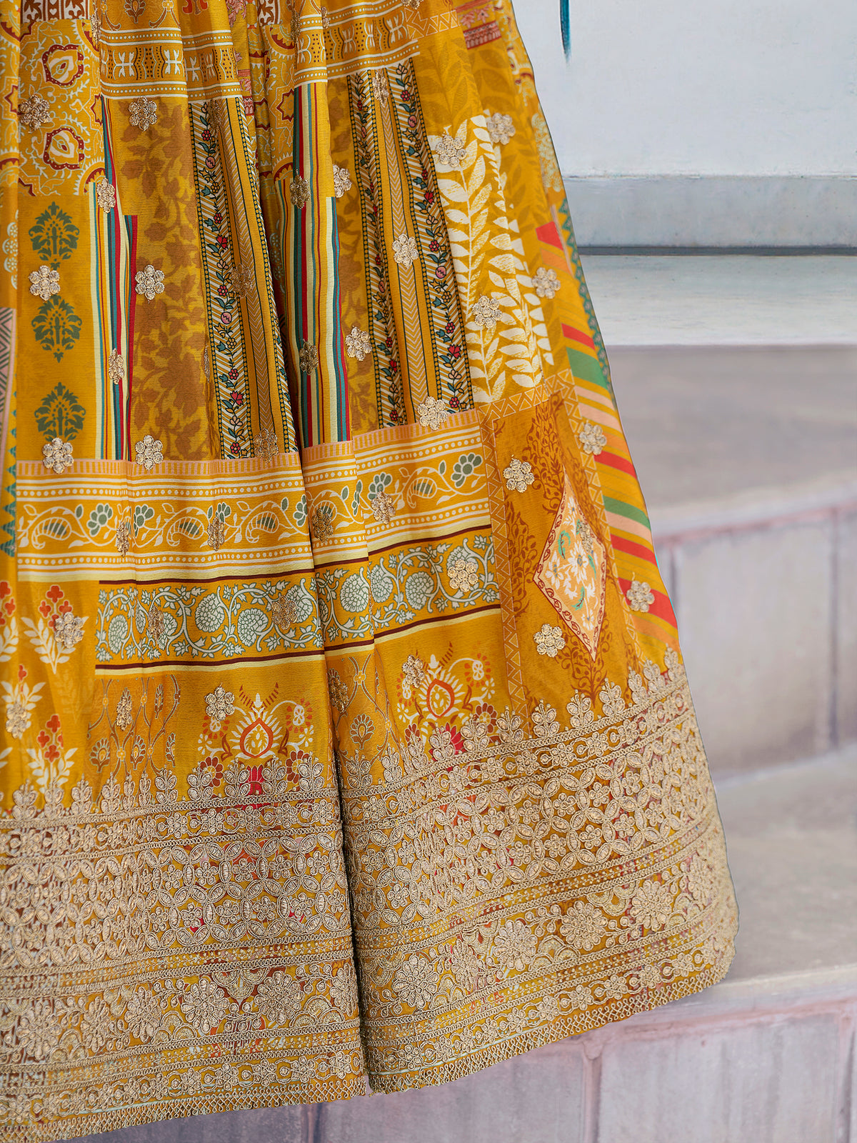 Latest Semi Stitched Lehenga Choli With Dupatta.