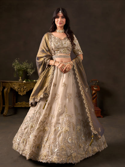 Latest Semi Stitched Lehenga Choli With Dupatta.