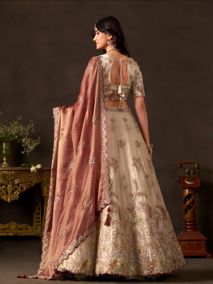 Latest Semi Stitched Lehenga Choli With Dupatta.