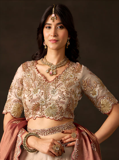 Latest Semi Stitched Lehenga Choli With Dupatta.