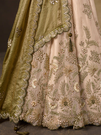 Latest Semi Stitched Lehenga Choli With Dupatta.