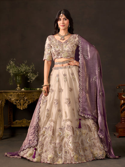 Latest Semi Stitched Lehenga Choli With Dupatta.