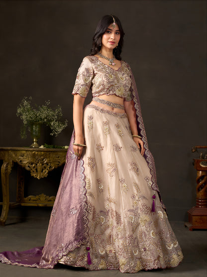 Latest Semi Stitched Lehenga Choli With Dupatta.