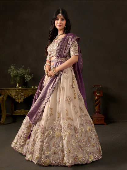 Latest Semi Stitched Lehenga Choli With Dupatta.