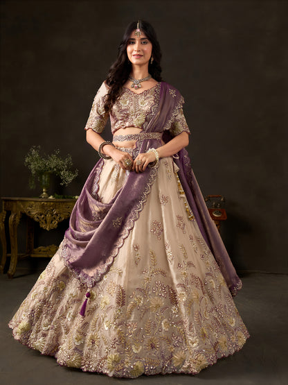 Latest Semi Stitched Lehenga Choli With Dupatta.