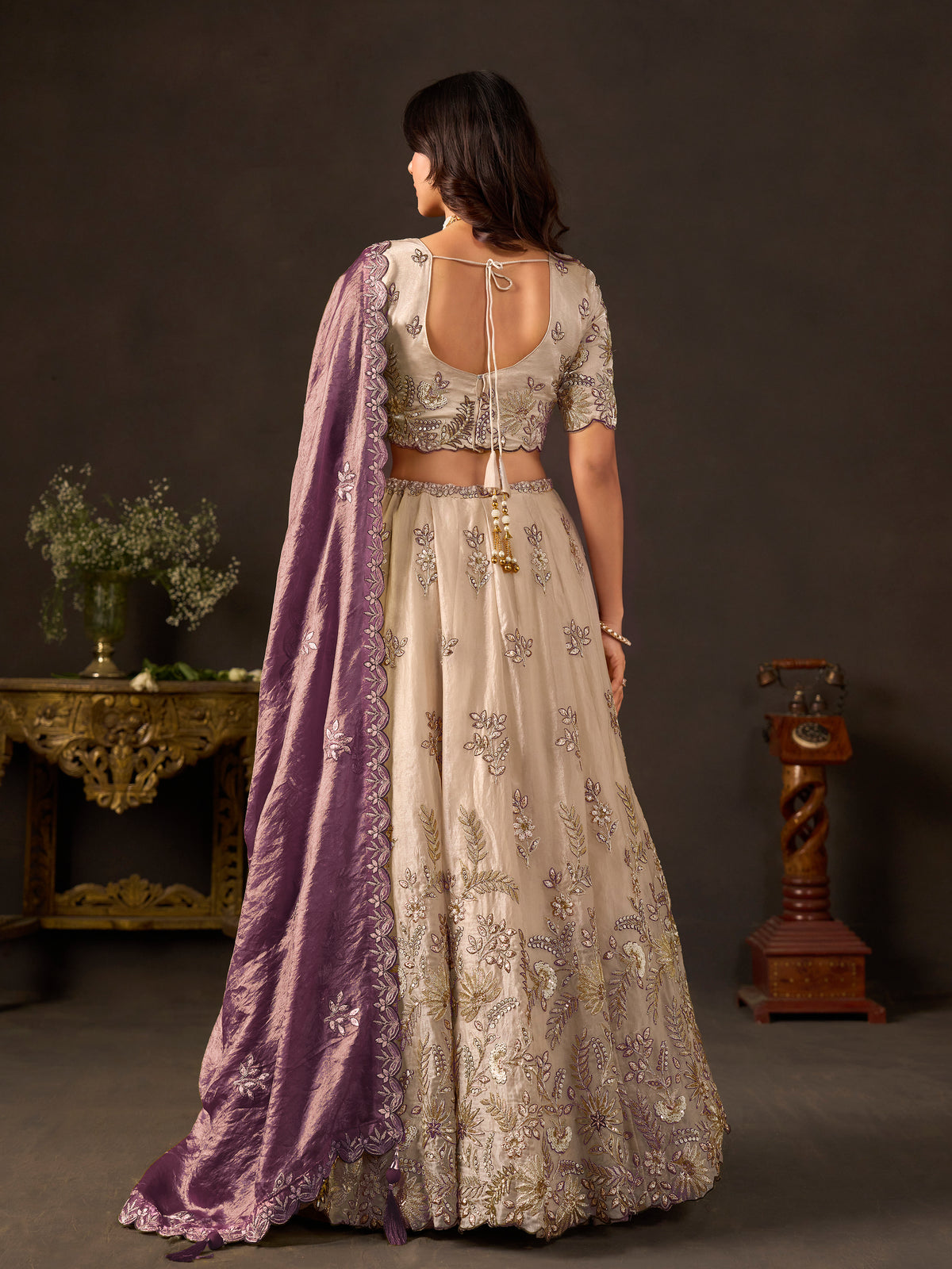 Latest Semi Stitched Lehenga Choli With Dupatta.