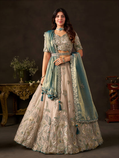 Latest Semi Stitched Lehenga Choli With Dupatta.