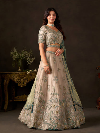 Latest Semi Stitched Lehenga Choli With Dupatta.