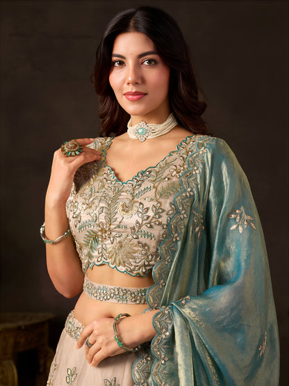 Latest Semi Stitched Lehenga Choli With Dupatta.