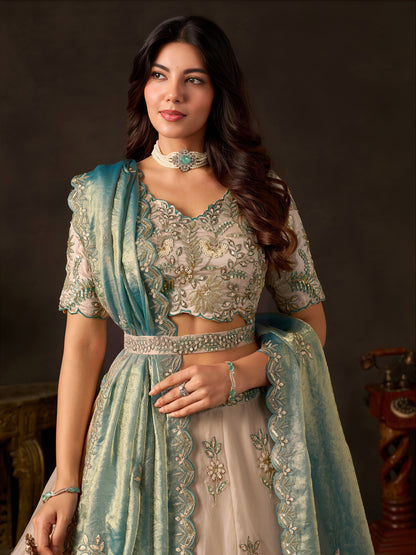 Latest Semi Stitched Lehenga Choli With Dupatta.