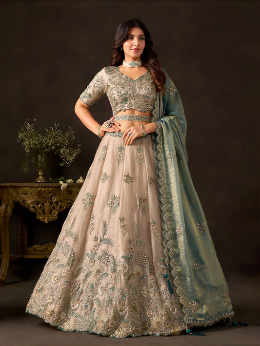 Latest Semi Stitched Lehenga Choli With Dupatta.