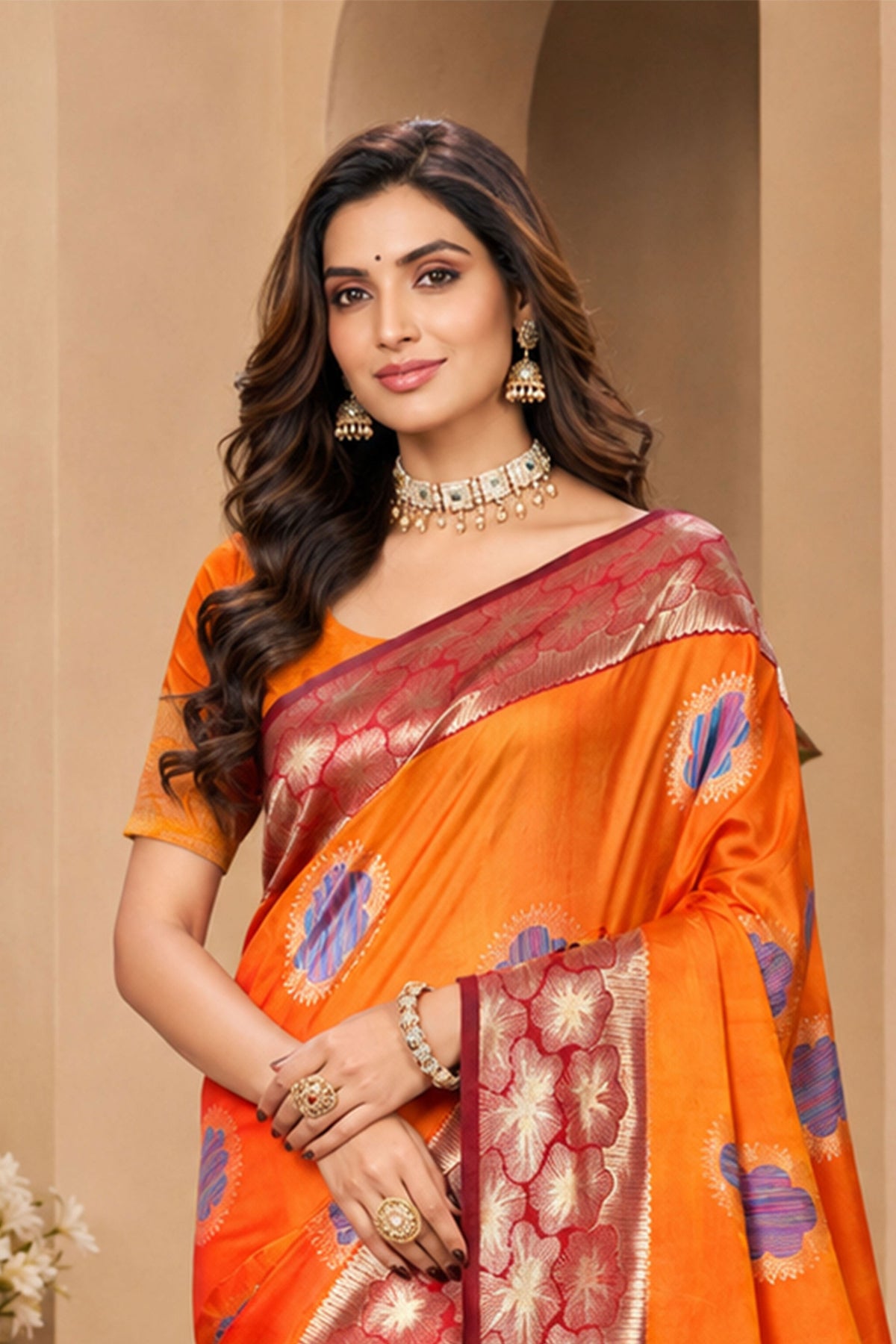 Catalogue Designer Soft Silk Saree