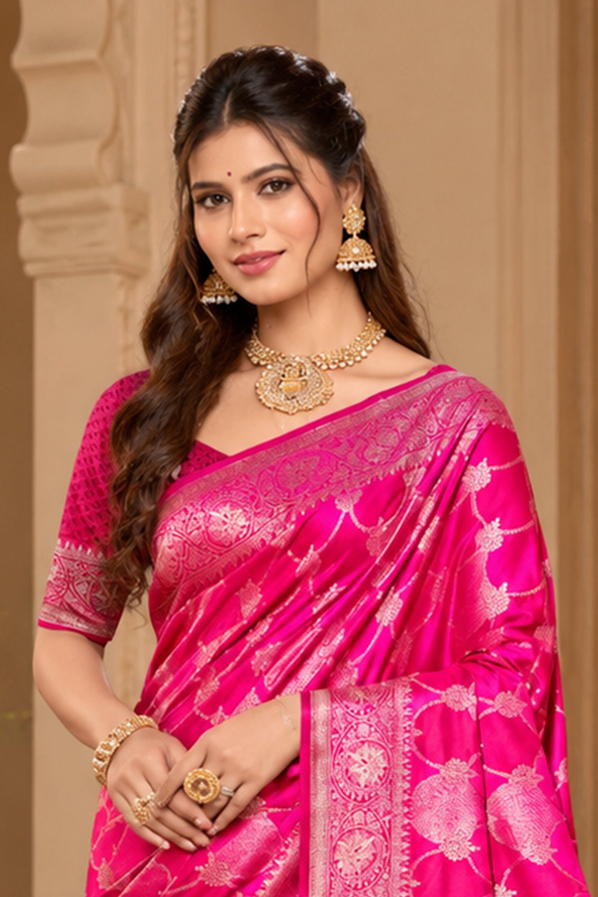 Catalogue Designer Satin Silk Saree