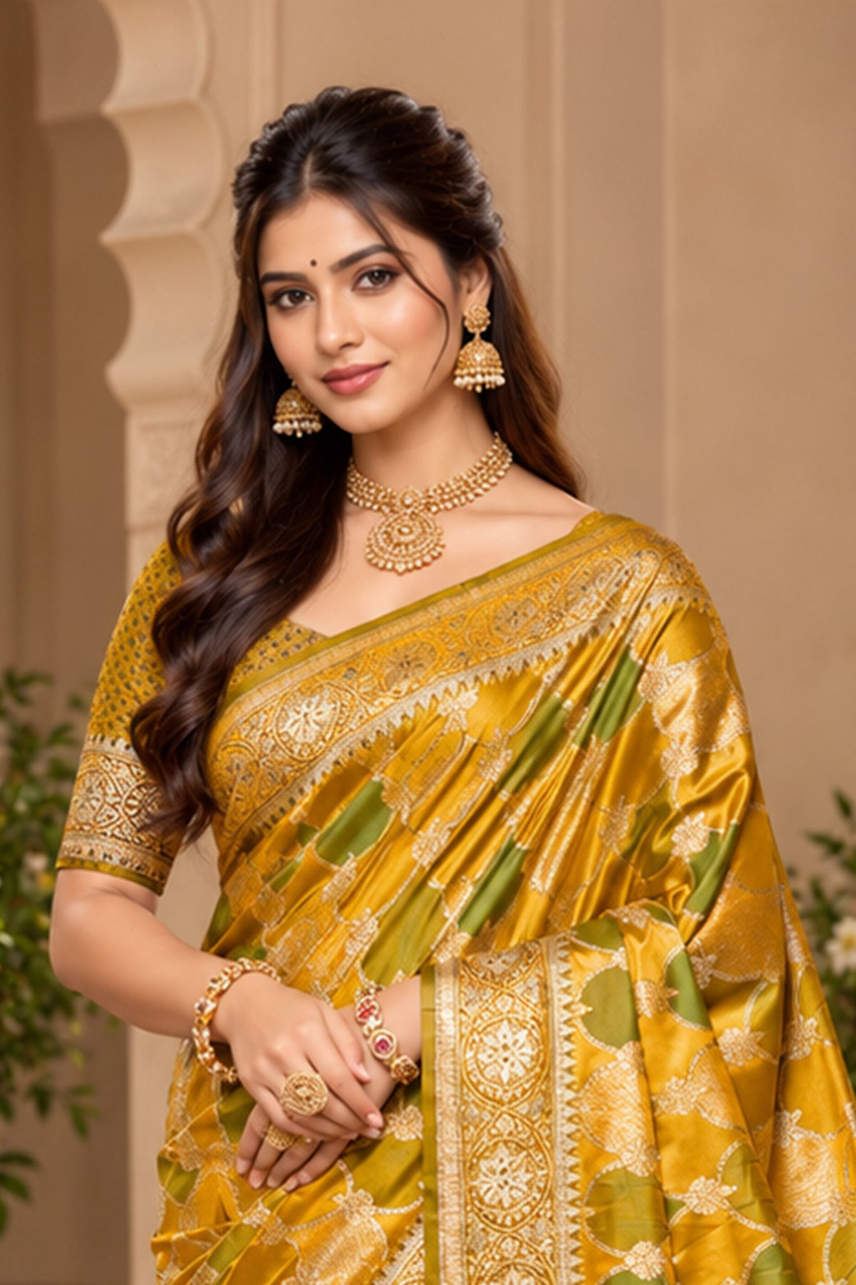 Catalogue Designer Satin Silk Saree