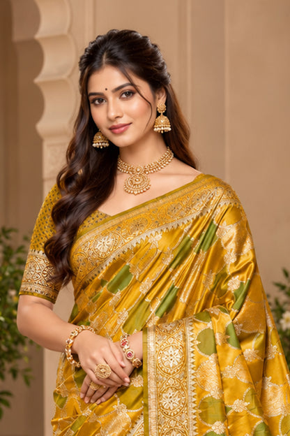 Catalogue Designer Satin Silk Saree