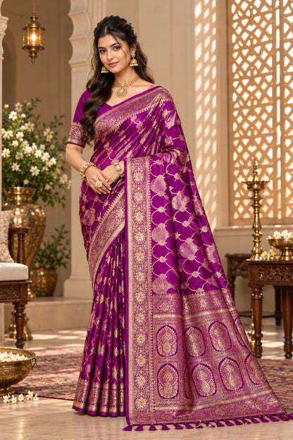 Catalogue Designer Satin Silk Saree