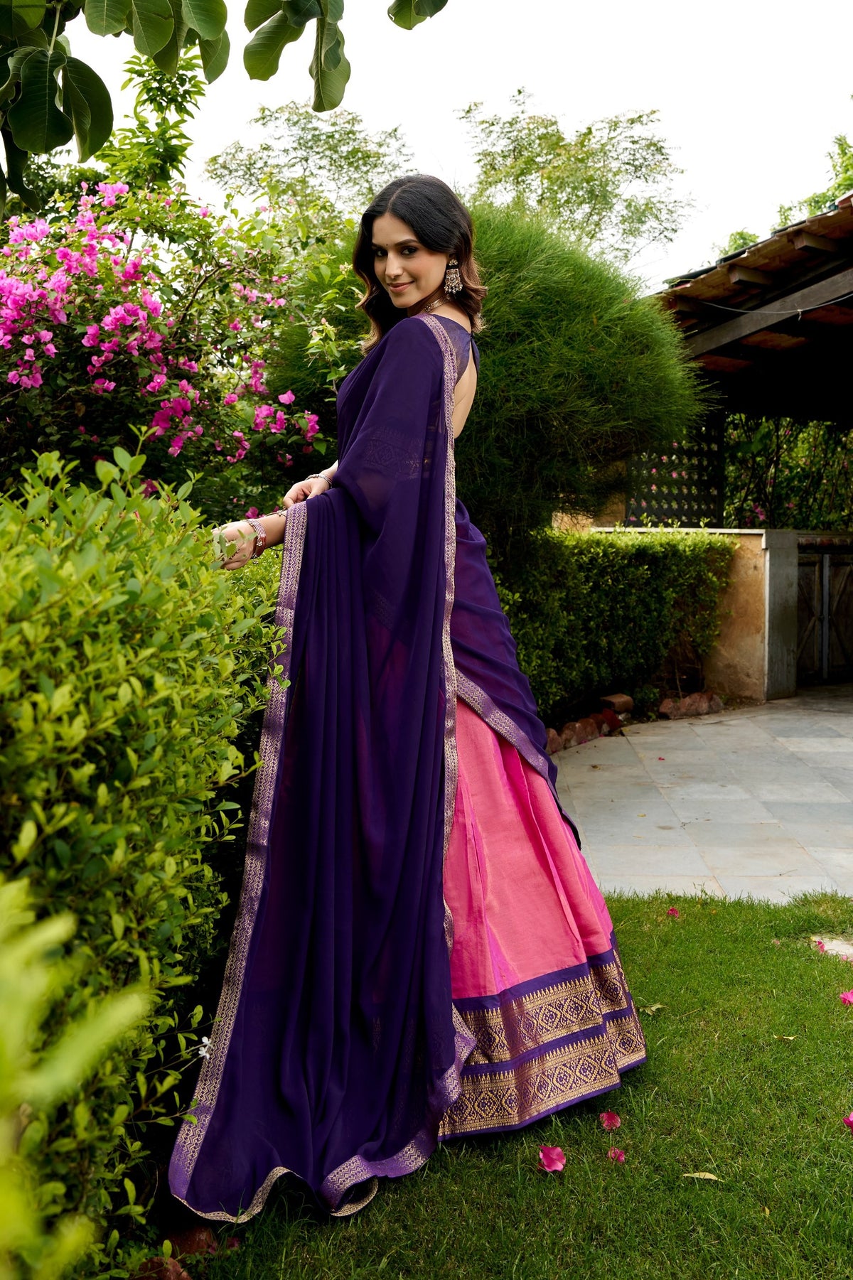 Latest Semi Stitched Lehenga Choli With Dupatta.