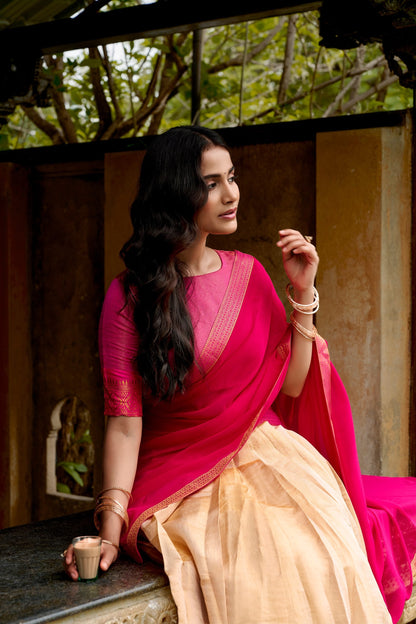Latest Semi Stitched Lehenga Choli With Dupatta.