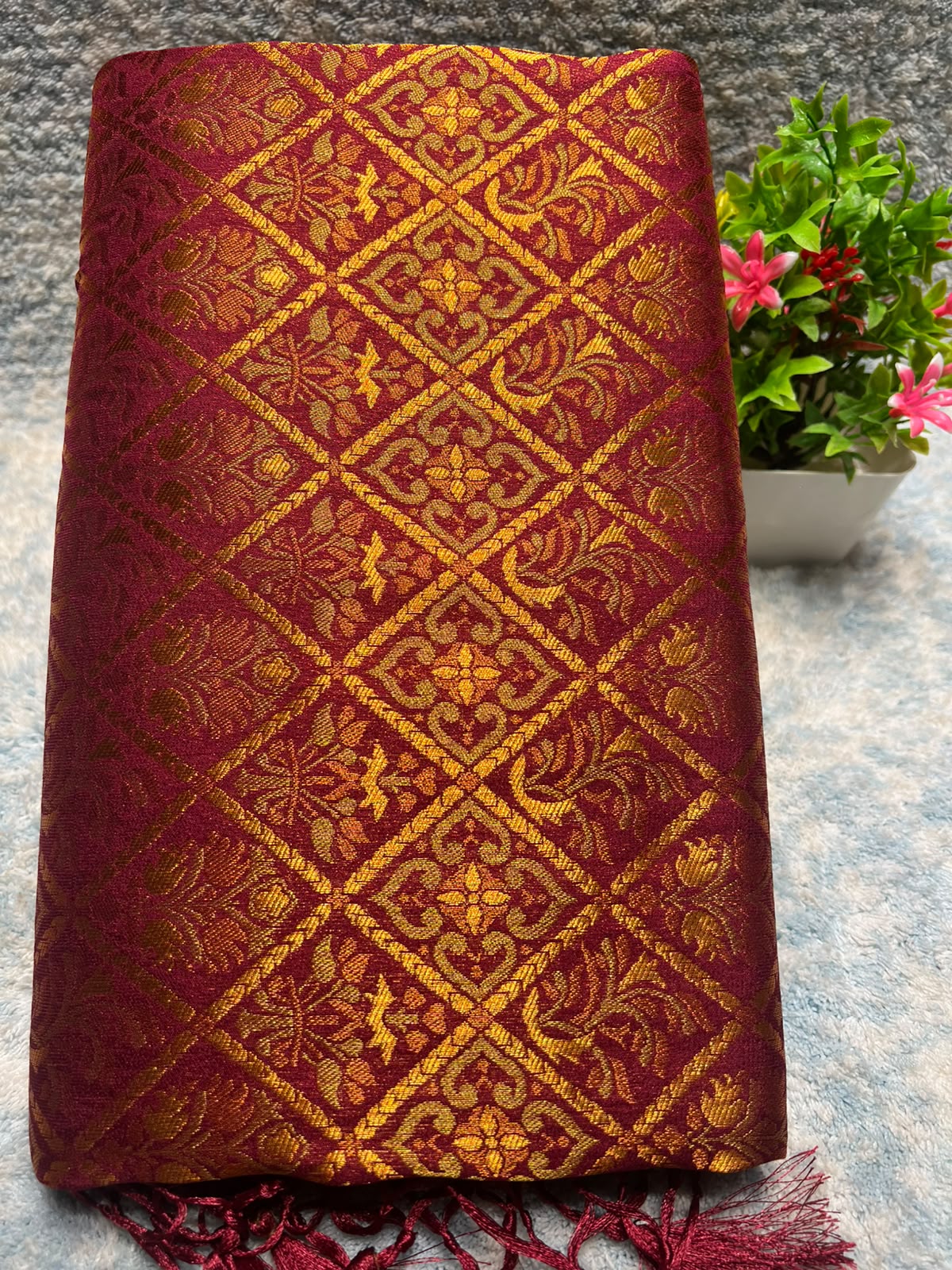 Raw Silk Saree.