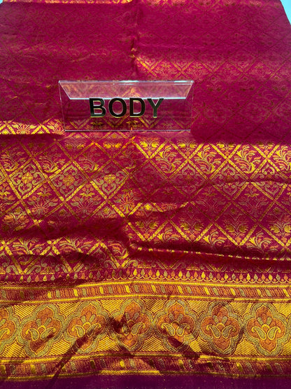 Raw Silk Saree.