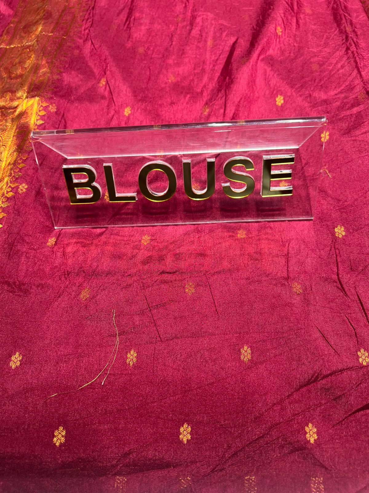 Raw Silk Saree.